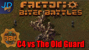 Factorio PvP Biter Battles ⚙️ BBChampions ⚙️ C4 vs The Old Guard