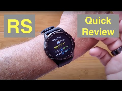 TICWRIS RS IP68 Waterproof 31 Sport Modes 50 Day Battery Life Smartwatch: Quick Overview