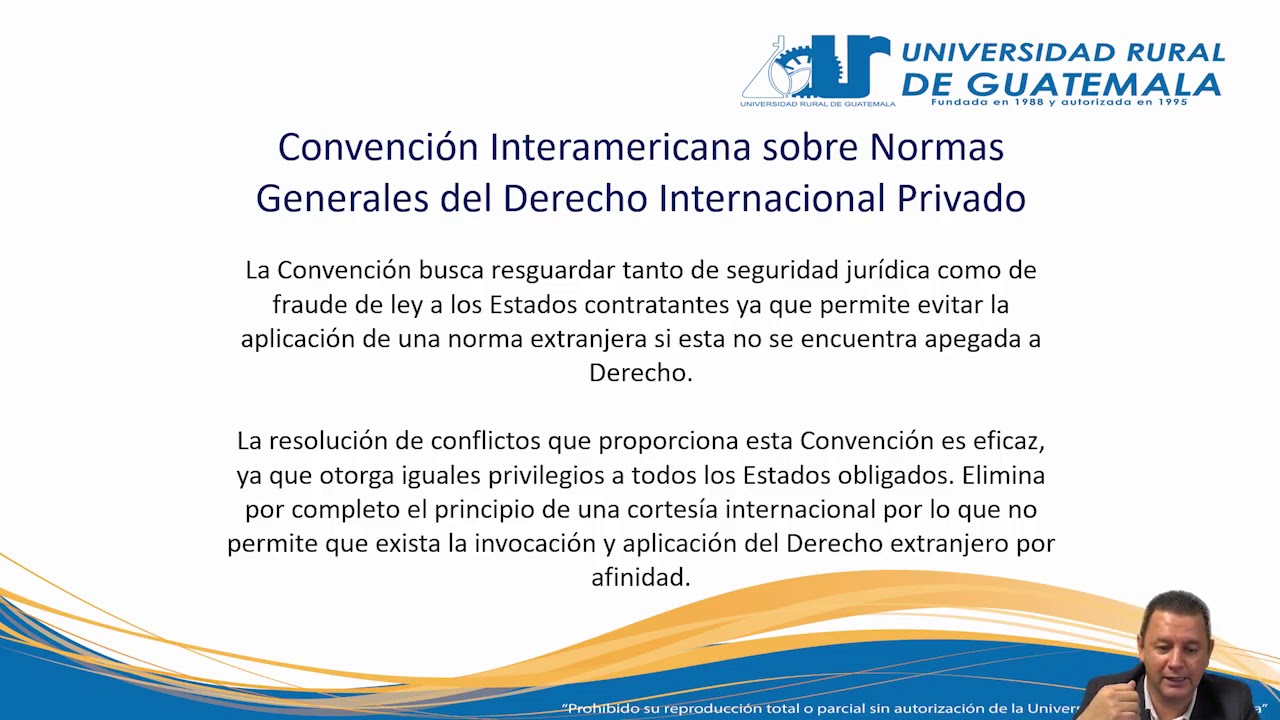 Noveno DERECHO INTERNACIONAL PRIVADO, Clase 13 - YouTube
