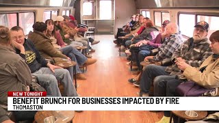 Thomaston community helps businesses damaged by fire in January