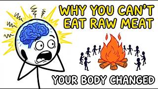 Why You Can't Digest Raw Meat (Cooking Rewired Your Body)