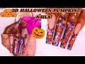 🎃 3D HALLOWEEN PUMPKIN NAILS | Easy Halloween Nail Art 🎃