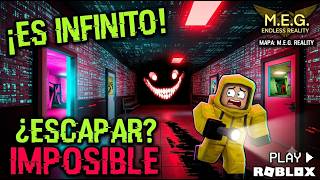 El horror de la realidad infinita: M.E.G. | Jugando roblox #1