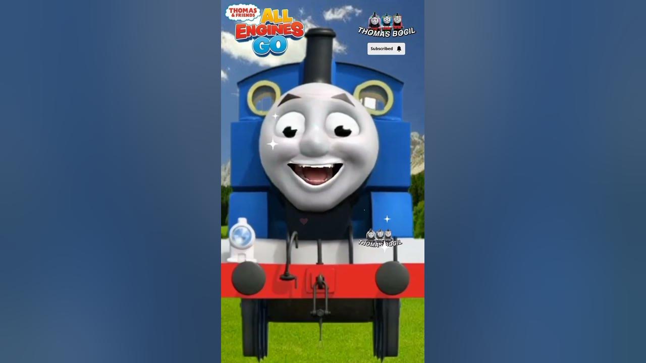Kereta Api Thomas Makan Cokelat sampai Ketawa 🤣‼️🍫 #thomasandfriends #funnyvideo #shorts