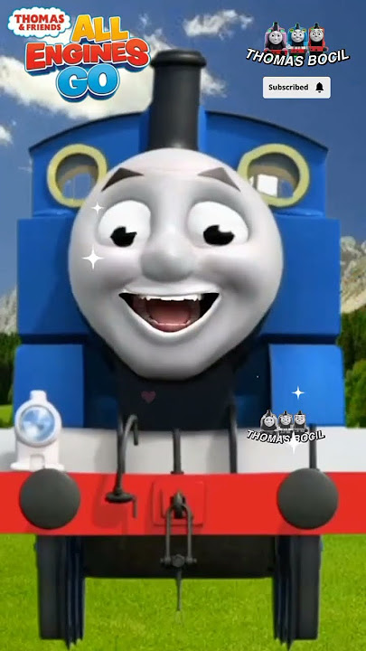 Kereta Api Thomas Makan Cokelat sampai Ketawa 🤣‼️🍫 #thomasandfriends #funnyvideo #shorts
