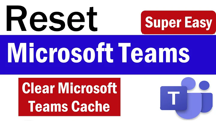 How To Reset Microsoft Teams | Microsoft Teams not Working | How To Clear Microsoft Teams Cache