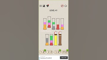 Water sort puzzle game level 41 #shorts #games #crazyshooter
