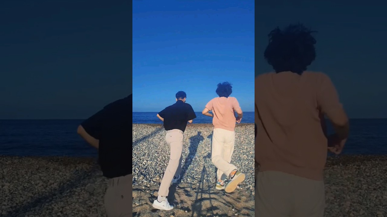 자갈이 많은 해변+#나정고운모래해변 #여행 #경주여행 #여행릴스