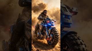 Motor Robot Ini di Gurun Hormuz #RamboIran #CinematicVideo #FuturisticTech #DesertStorm