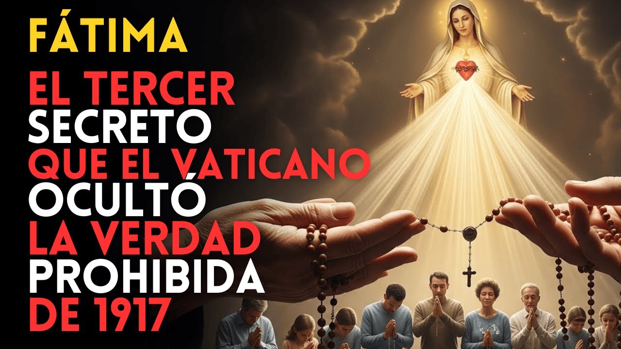 LA IGLESIA TEME EL TERCER SECRETO DE FÁTIMA: LO QUE EL VATICANO NO QUIERE QUE SEPAS
