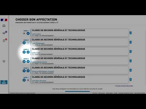 [Affelnet] Tuto saisie des voeux de lycées 2022