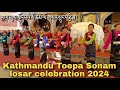 Sonam losar celebration  khata offering above 80 years oldage people gorshey dance tibetanvlogger