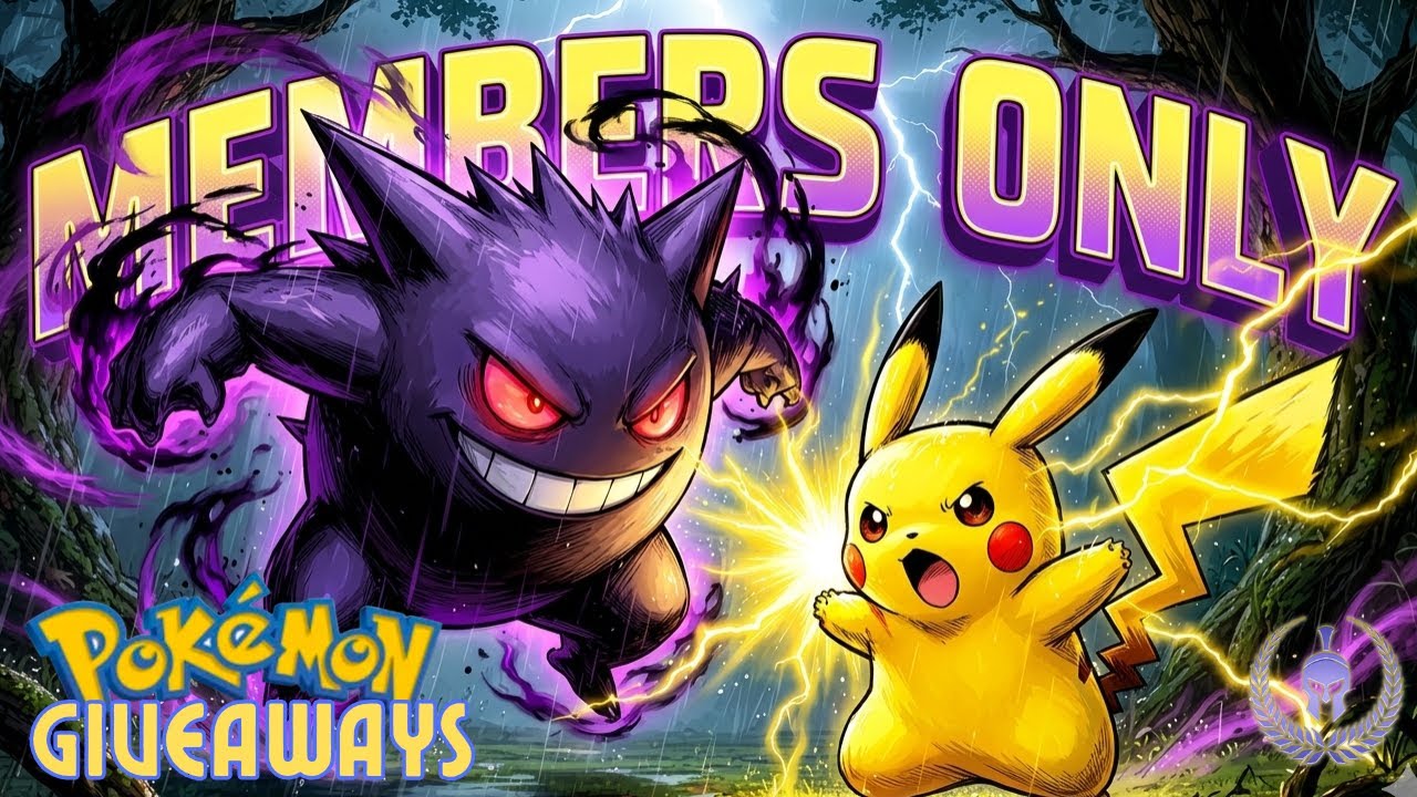 🔴 -  FREE Singles & Pokemon Stuff!?! JANUARY MEMBERS GIVEAWAYS! LIVE Pokémon Store, & RACES!