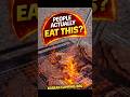 Camping Food Hits Different |캠핑음식 클라스 #campingfood #캠핑음식 #koreanbbq #foodshorts #삼겹살 #LA갈비 #korean