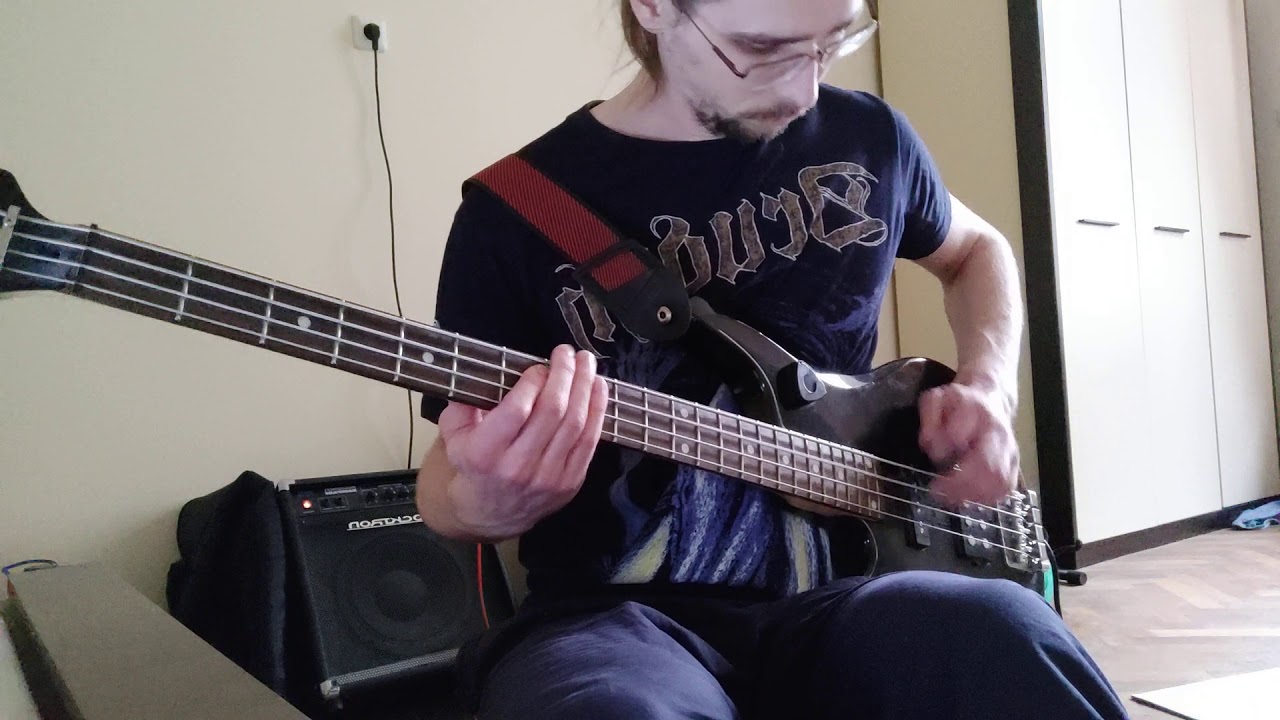 Death - crystal mountain (bass cover) - YouTube
