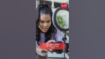 200 videos per day at $2 per video!