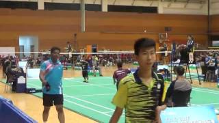 2016亞錦賽 SS6男子單打 熊孝元對泰國