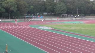 20161002 大田区秋季陸上 男子4×100mR1組