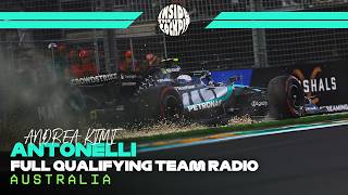 Kimi Antonelli Full Qualifying Team Radio | 2026 Australian Grand Prix