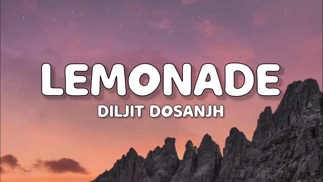 Diljit Dosanjh Lemonade (Lyrics) YouTube