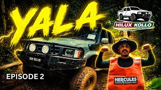 යාල Block 2 යන්න පුදුම ගේමක් | වරහන පාරෙ winching | yala national park #hiluxkollo #yala #offroad
