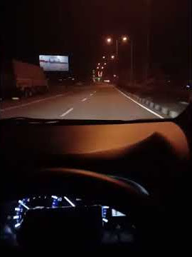 Story' wa nyetir mobil Avanza diwaktu malam hari