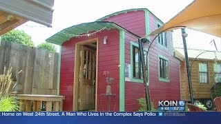 Kyle Maki tours the Tiny Houses