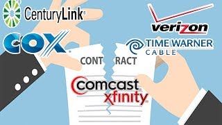 How to get out of your Internet Contract without paying Early Termination Fees!
