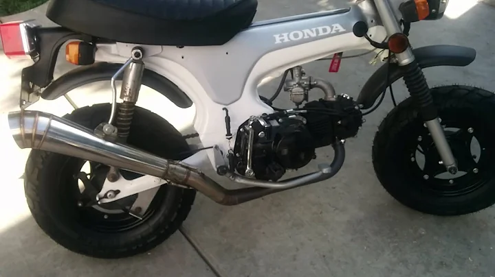 Honda ct70 1974 lifan 140cc 4 up.