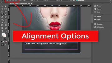 How to align text in inDesign