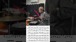 #drumscore #drums #ドラム叩いてみた #drumtab #drummer #mobiledrumcover #楽譜 #drumming #ドラム好き #music 鼓譜 Drumtabs ドラム楽譜 드럼악보