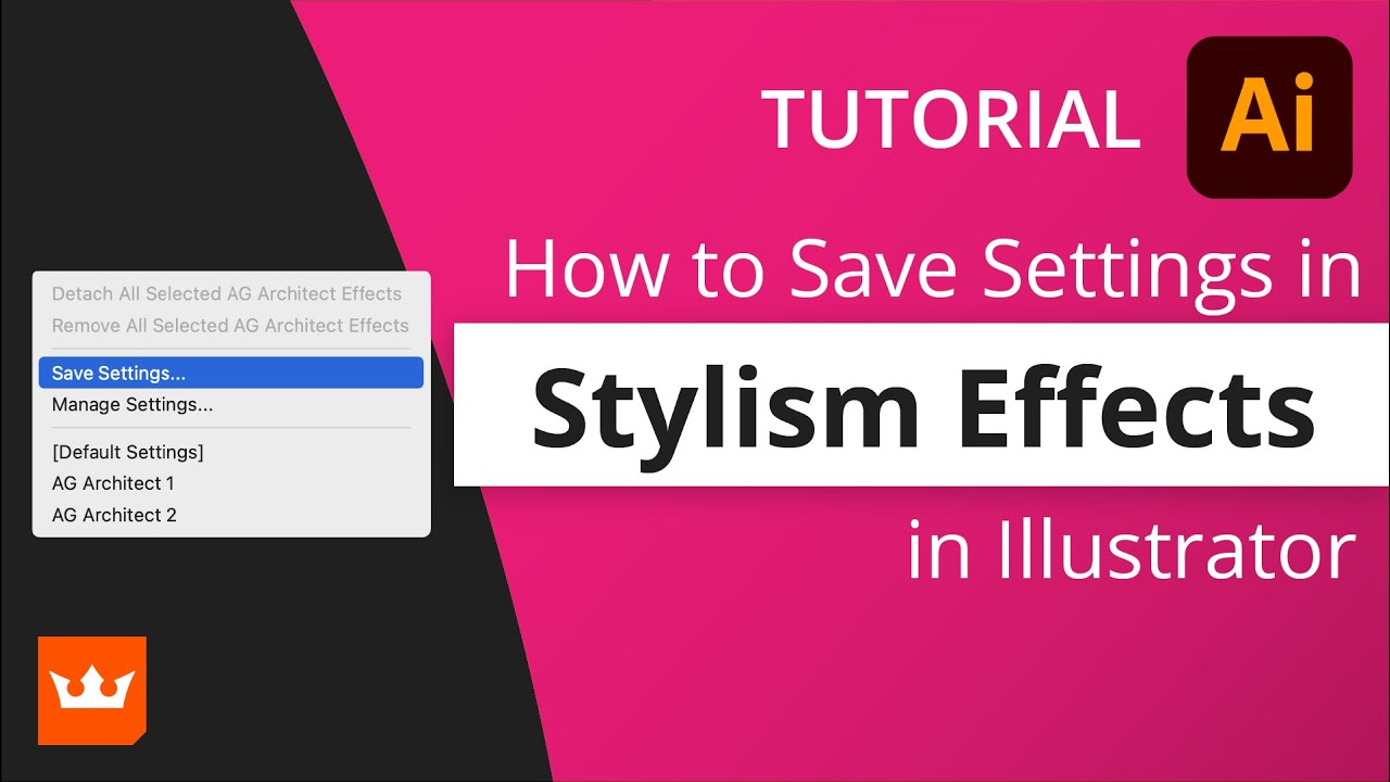 Stylism Update - Save Settings Feature - Astute Graphics - YouTube