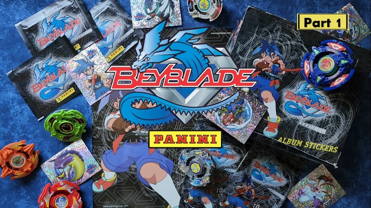 Rare Vintage Beyblade 2003 Let It Rip! Panini Sticker Album #beyblade # ...