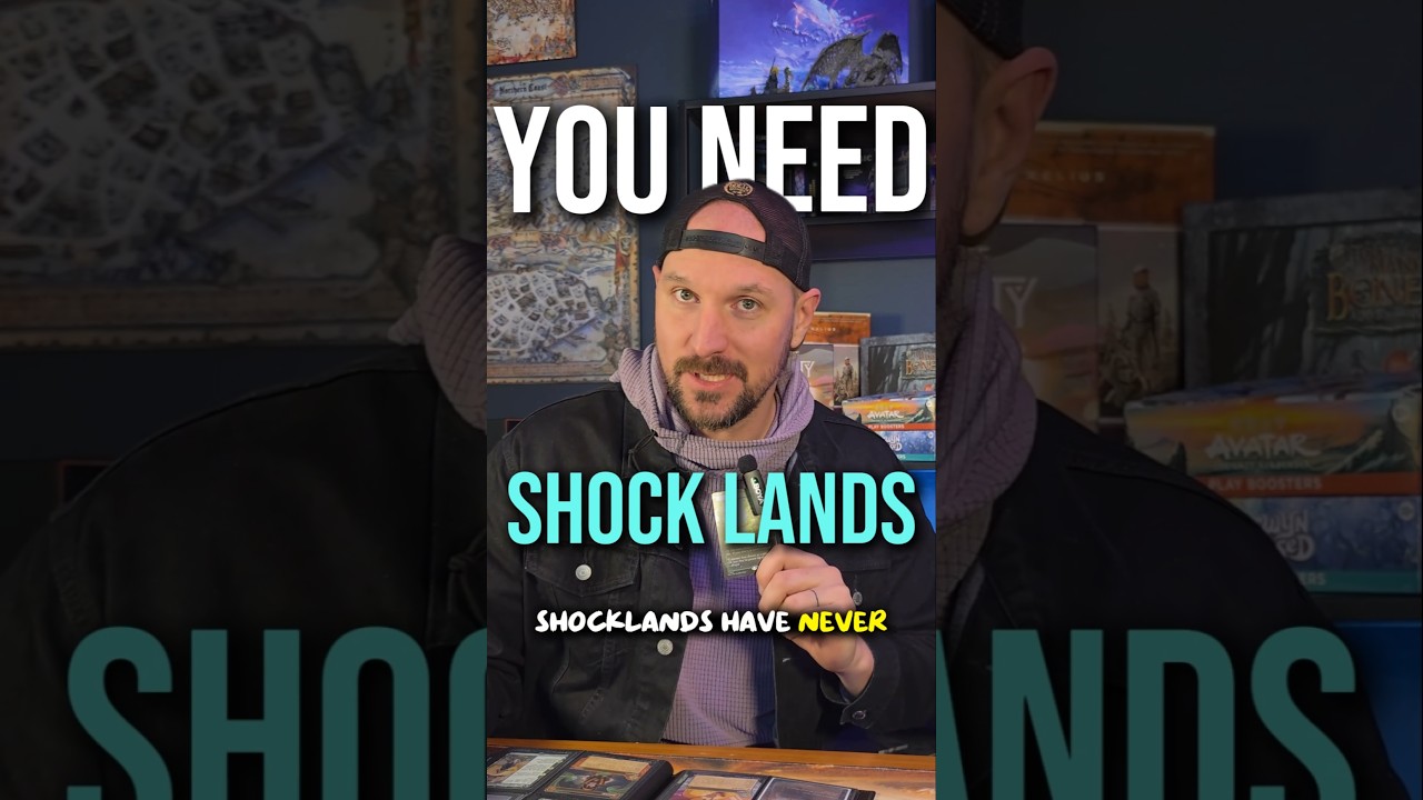 The shock lands are cheaper than ever,  but WHY do you want them?