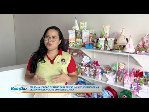 Festas infantis: Itens personalizados para celebrações viram empreendimento em Teresina 08 02 2025
