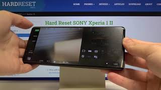 How to Use Camera Leveler in SONY Xperia 1 II – Camera Settings screenshot 5