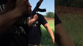 Little fun with the #palmettostatearmory AK-103 and the drone. #AK #PSA #palmetto