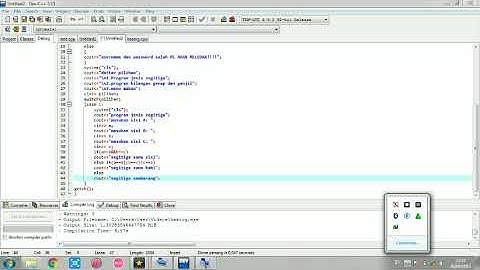 program bersarang switch case