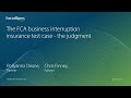 The FCA business interruption insurance test case - the judgment