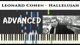 Leonard Cohen - Hallelujah Synthesia Piano Tutorial Sheet By James Morrison Bcn