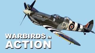 Spitfires In Flight From Biggin Hill Heritage Hangar, England