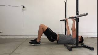 Bent Knee Inverted Row