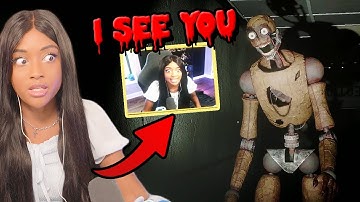 This Game can SEE When I Blink... and Blinking = DEATH!! | Vigil