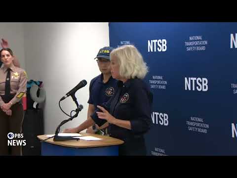 WATCH: All 5 victims in Amazon cargo plane crash were in van and passenger vehicle, NTSB chair says