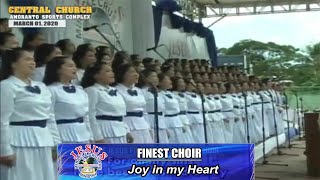 Video thumbnail of "JMCIM | Joy in my Heart | Finest Choir | March 1, 2020"