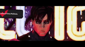 Batman Beyond in Spiderverse Style in Unreal Engine 5