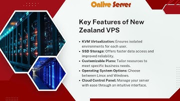 Affordable & Reliable New Zealand VPS Hosting from Onlive Server