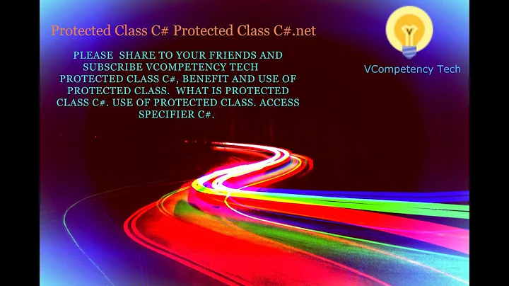 protected class C# - Protected class declaration C#- Benefit and Use
