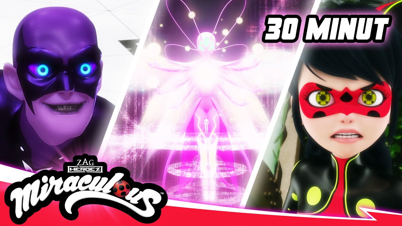 🐞 SĄDNY DZIEŃ – Kompilacja [30 MINUT]💥 | Sezon 5 | @Miraculous_Polish | Biedronka i Czarny Kot