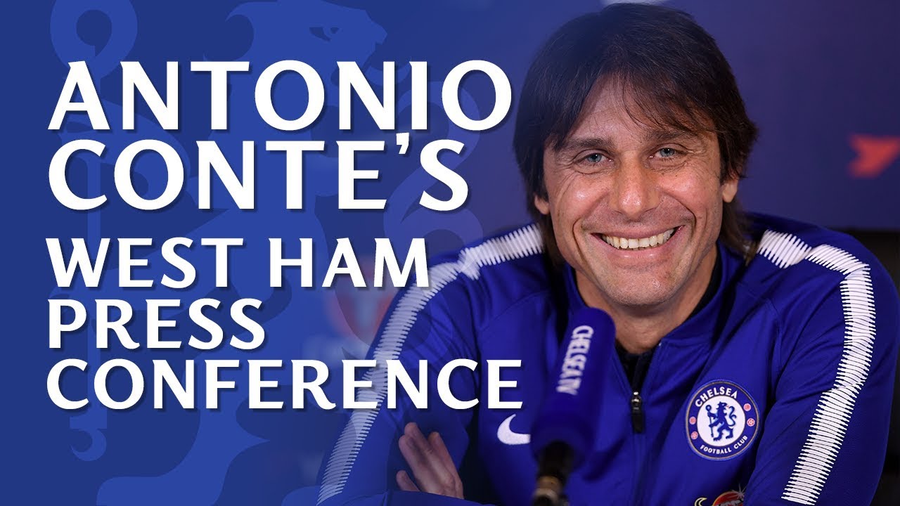 headlines hair Chelsea v West Ham | Antonio Conte Press Conference